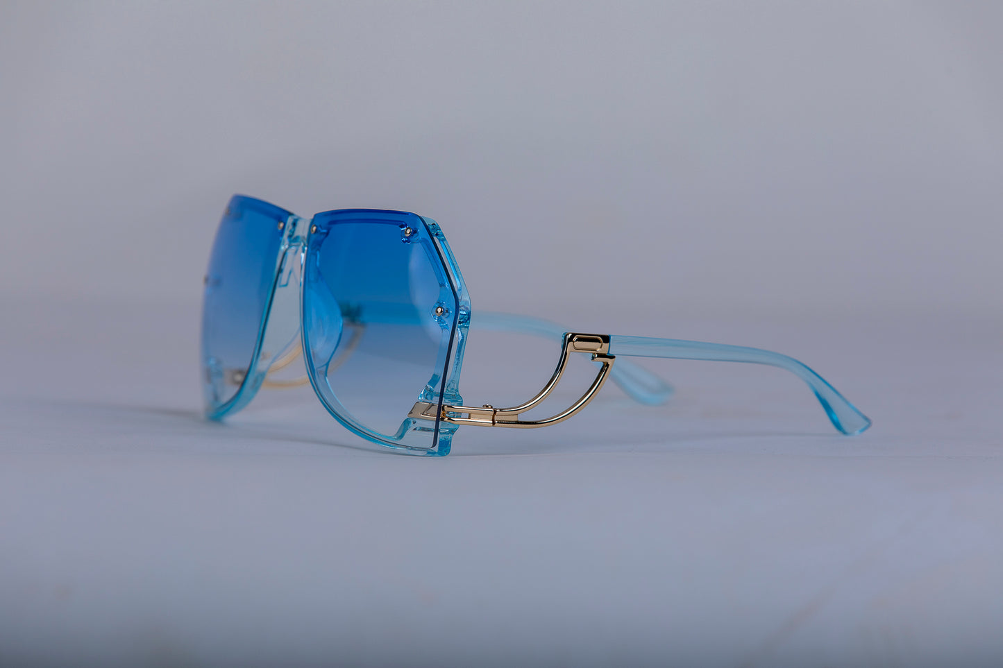 Empress Sunglasses — Blue Lens