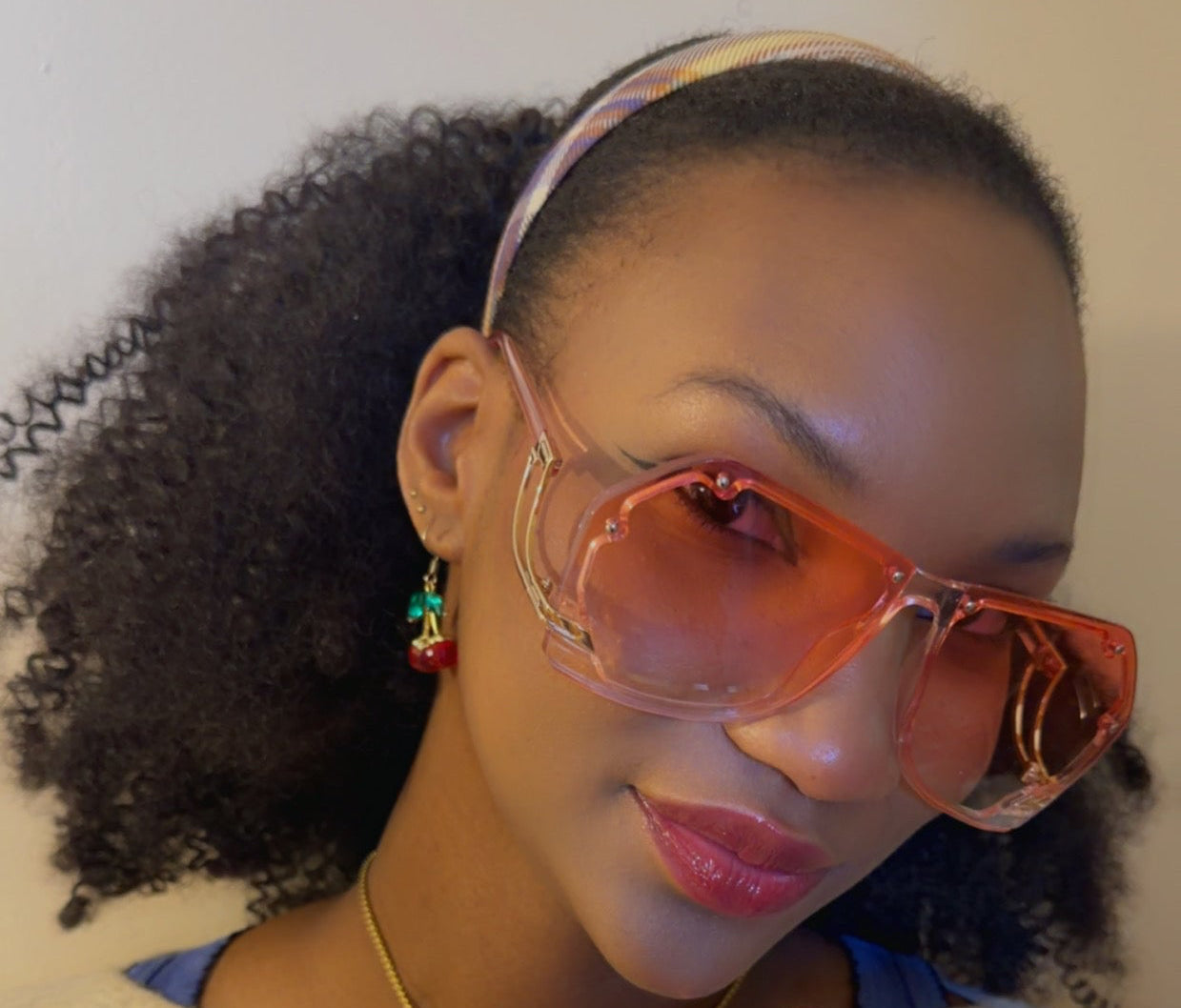 Empress Sunglasses — Purple Lens