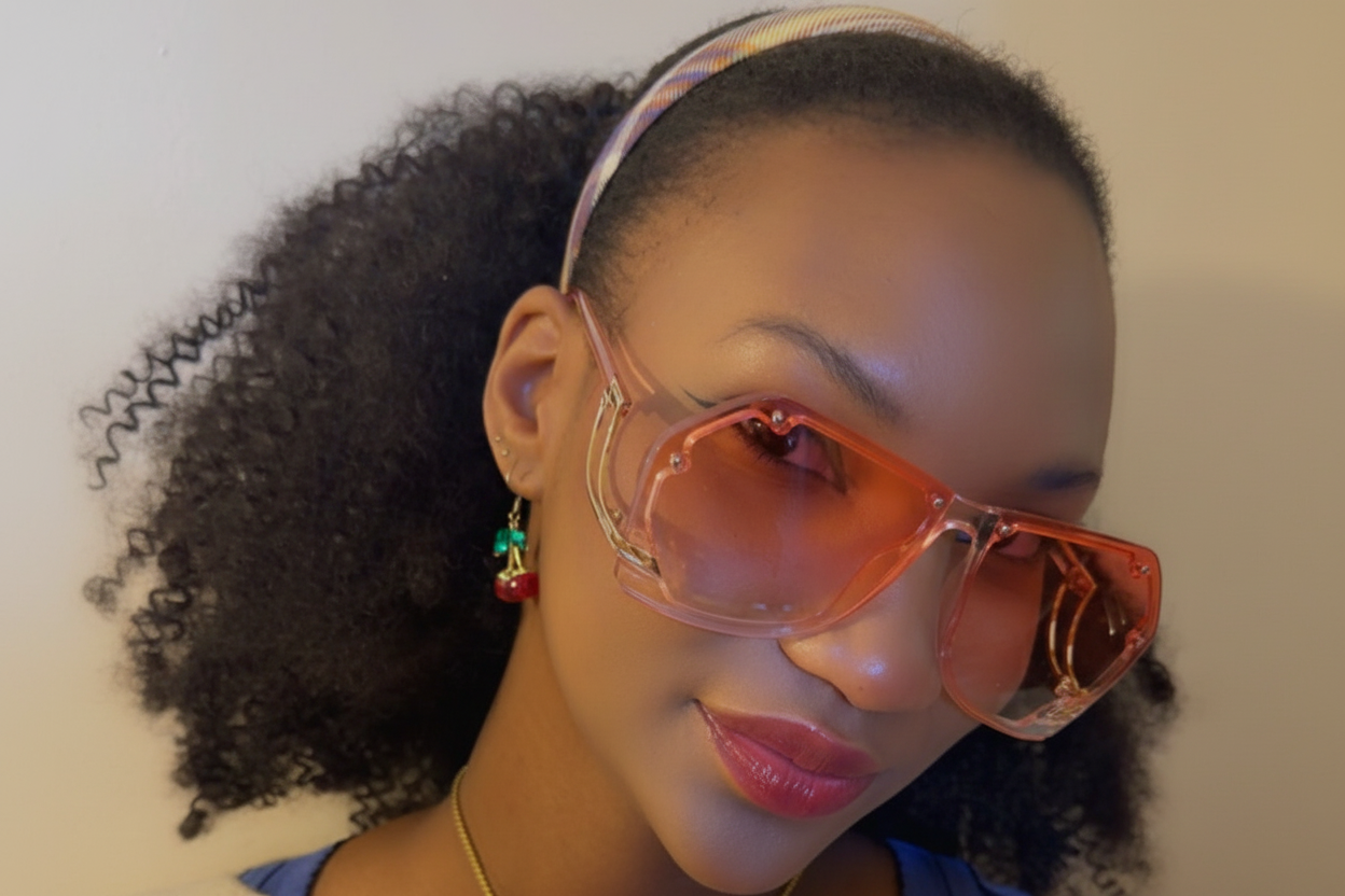 Empress Sunglasses — Pink Lens
