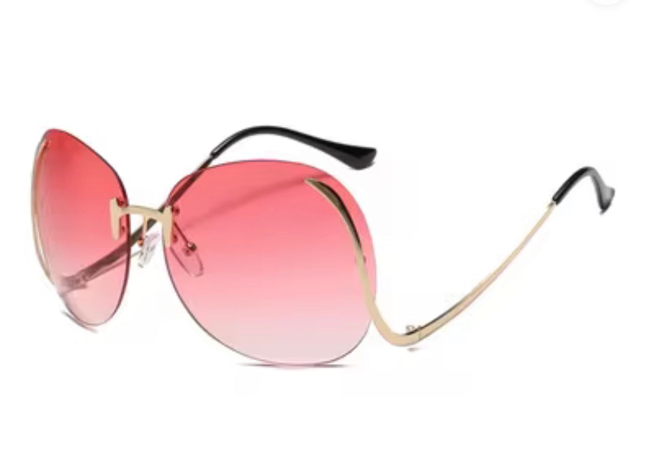 Aura Sunglasses – Pink Lens