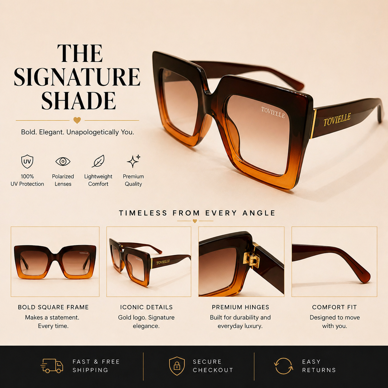 Regent Amber Optical — Tortoise