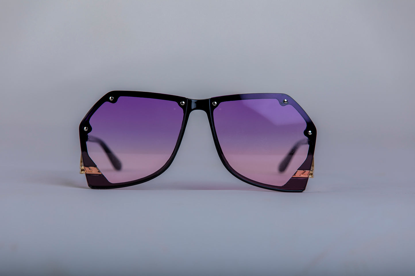 TOVIELLE Empress Signature Luxury Sunglasses oversized blush pink designer frames