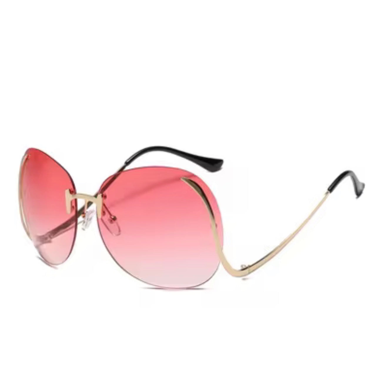 Aura Sunglasses – Pink Lens