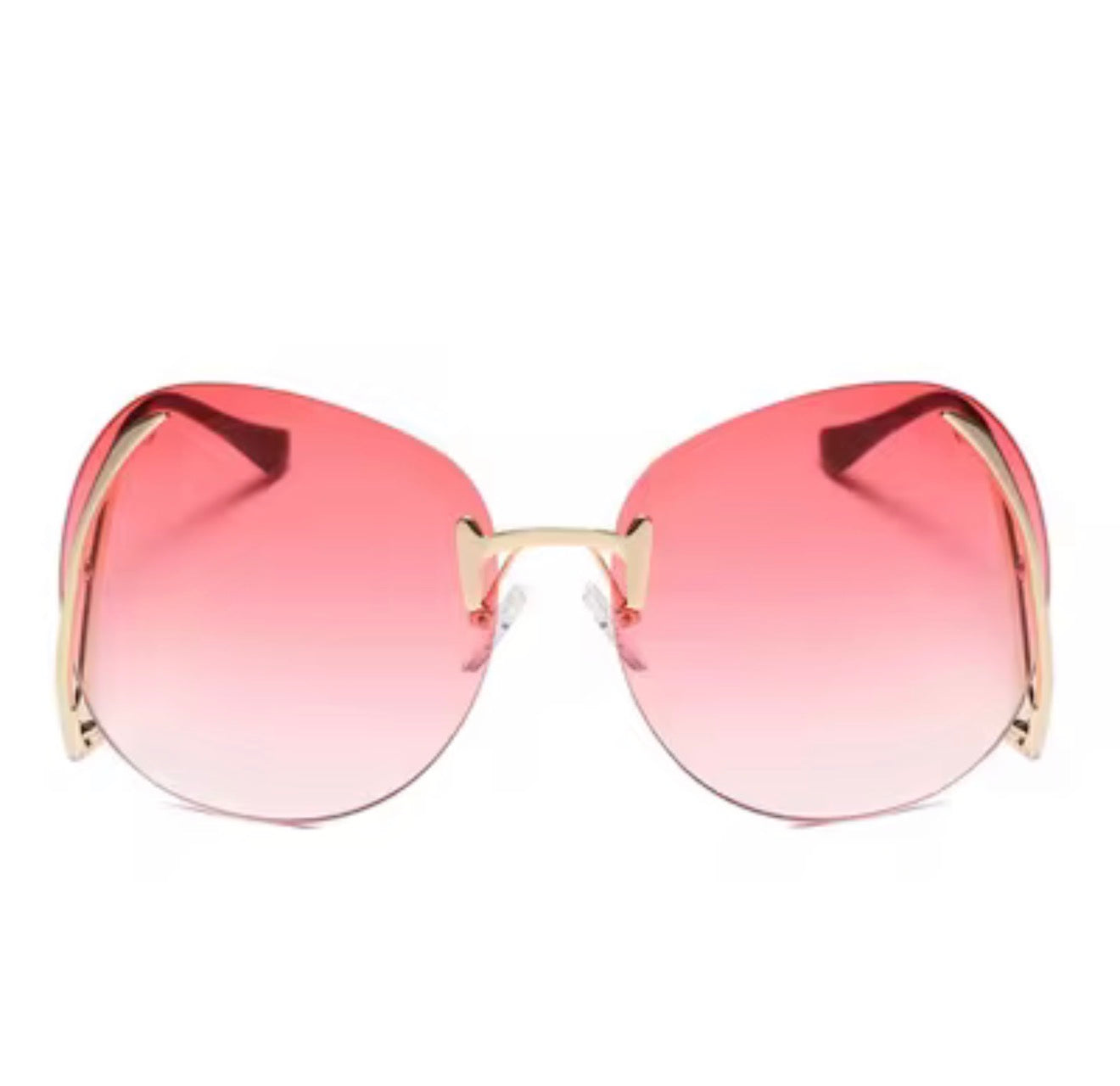 Aura Sunglasses – Pink Lens