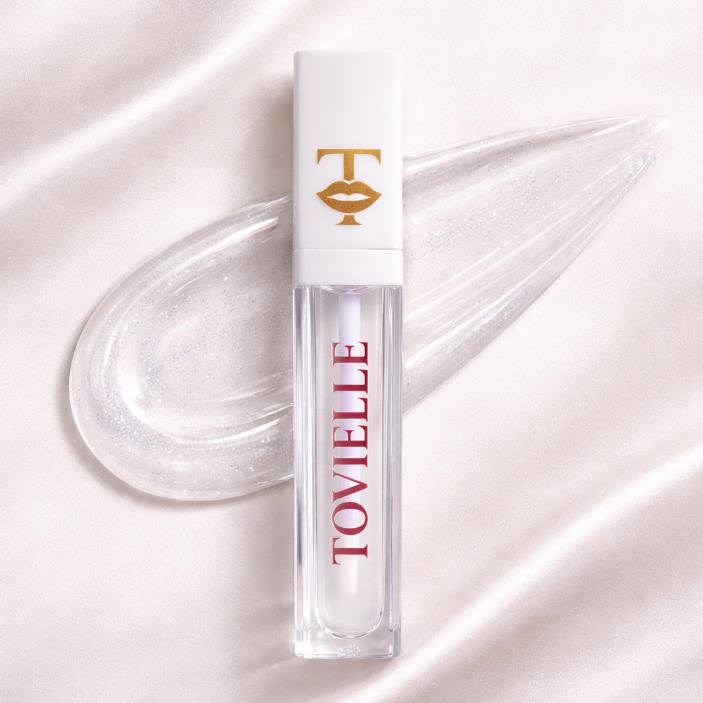 Tovielle Clear Crystal Glow high shine lip gloss