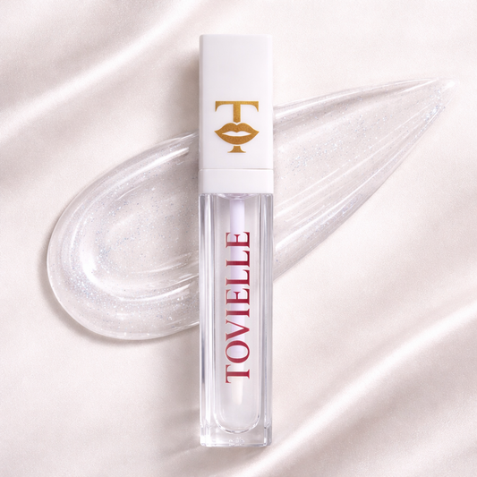 Tovielle Clear Crystal Glow high shine lip gloss