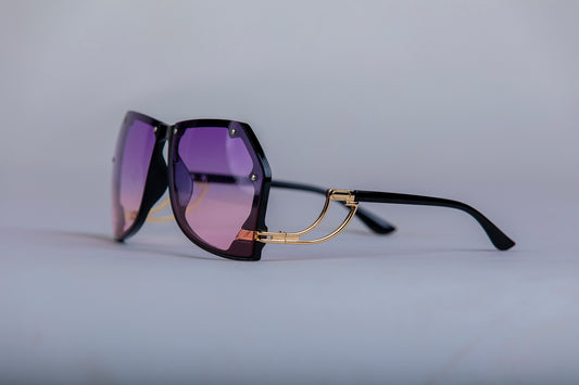 TOVIELLE Empress Signature Luxury Sunglasses oversized blush pink designer frames