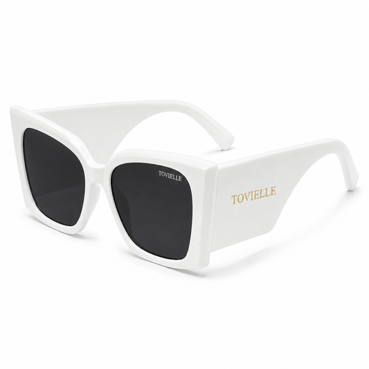 Tovielle White Sunglasses 