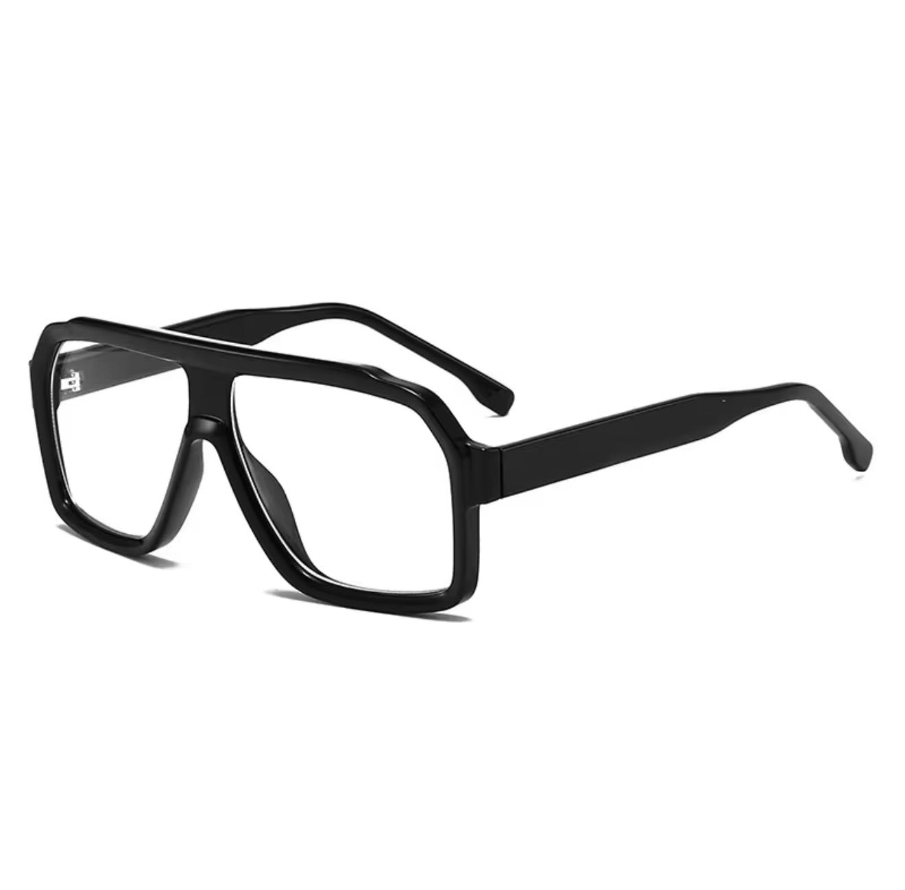Sovereign Noir Sunglasses — Clear Lens